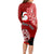 New Zealand ANZAC Waitangi Day Long Sleeve Bodycon Dress Lest We Forget Soldier Tiki Maori Style LT03 - Polynesian Pride