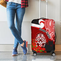 New Zealand ANZAC Waitangi Day Luggage Cover Lest We Forget Soldier Tiki Maori Style LT03 - Polynesian Pride