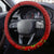 New Zealand ANZAC Waitangi Day Steering Wheel Cover Lest We Forget Soldier Tiki Maori Style LT03 - Polynesian Pride