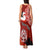 New Zealand ANZAC Waitangi Day Tank Maxi Dress Lest We Forget Soldier Tiki Maori Style LT03 - Polynesian Pride