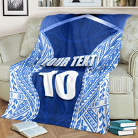 Custom Manu Samoa Rugby Blanket Polynesian Tattoo LT03 - Polynesian Pride
