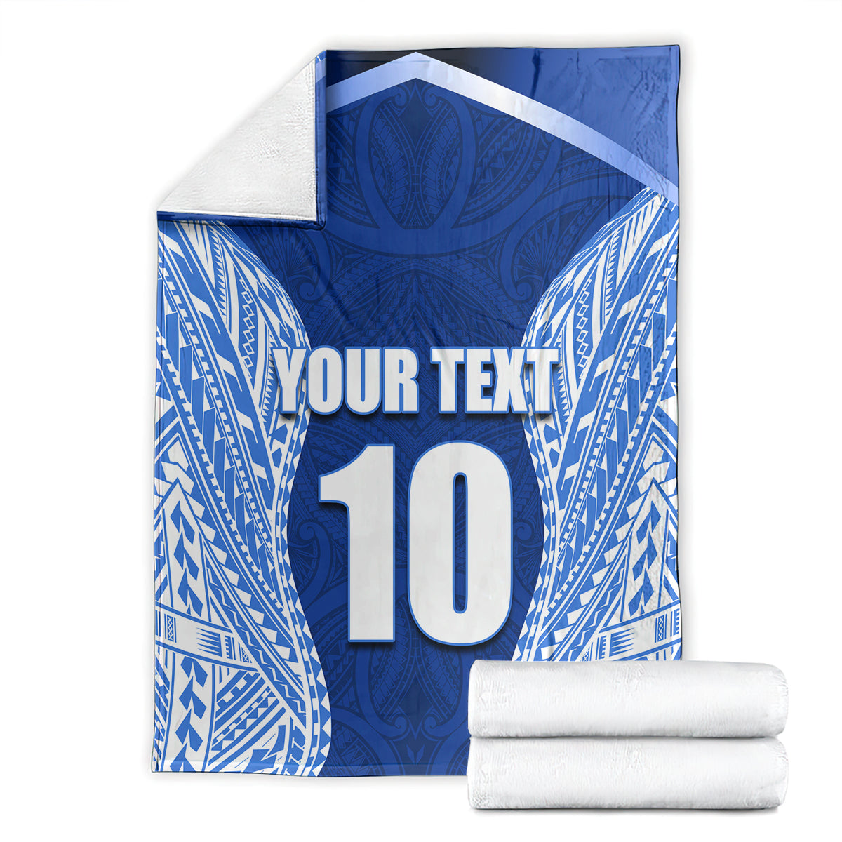 Custom Manu Samoa Rugby Blanket Polynesian Tattoo LT03 - Polynesian Pride