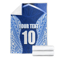 Custom Manu Samoa Rugby Blanket Polynesian Tattoo LT03 - Polynesian Pride