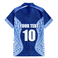 Custom Manu Samoa Rugby Family Matching Mermaid Dress and Hawaiian Shirt Polynesian Tattoo LT03