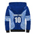 Custom Manu Samoa Rugby Sherpa Hoodie Polynesian Tattoo LT03