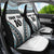 Custom Flying Fijians Rugby Car Seat Cover Tapa Tribal Cloth