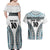 Custom Flying Fijians Rugby Couples Matching Off Shoulder Maxi Dress and Hawaiian Shirt Tapa Tribal Cloth LT03 - Polynesian Pride