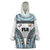 Custom Flying Fijians Rugby Wearable Blanket Hoodie Tapa Tribal Cloth LT03 One Size White - Polynesian Pride