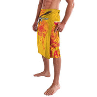 Personalized American Samoa Fautasi Race Lavalava Aeto Pago Pago with Eagle Samoan Tribal Patterns LT03 - Polynesian Pride