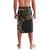 Samoa and New Zealand Together Lavalava Siapo Motif and Maori Paua Shell Pattern