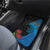 Fiji and New Zealand Together Car Mats Tapa Maori Tattoo mix Tagimoucia and Pohutukawa