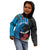 Fiji and New Zealand Together Kid Hoodie Tapa Maori Tattoo mix Tagimoucia and Pohutukawa