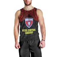 Vitis Central Dabaris Rugby Men Tank Top Papua New Guinea Polynesian Tattoo LT03 - Polynesian Pride