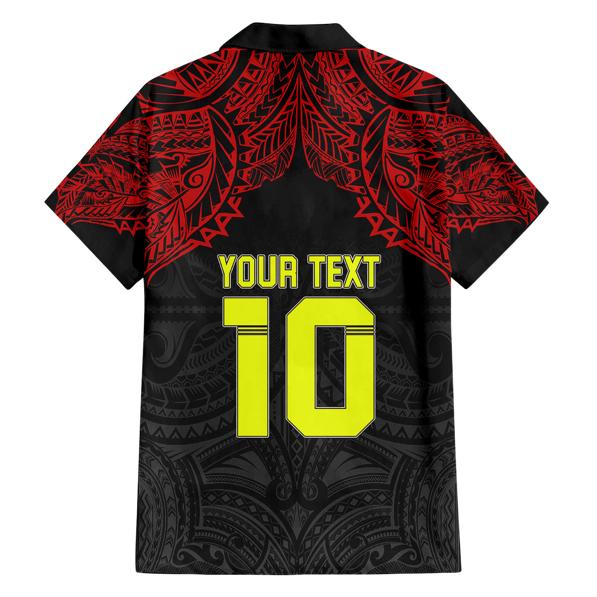 Custom Vitis Central Dabaris Rugby Family Matching Puletasi Dress and Hawaiian Shirt Papua New Guinea Polynesian Tattoo LT03 - Polynesian Pride