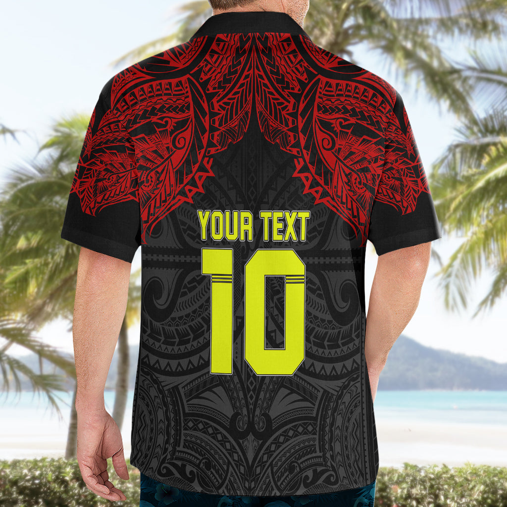 Custom Vitis Central Dabaris Rugby Hawaiian Shirt Papua New Guinea Polynesian Tattoo LT03 - Polynesian Pride