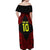 Custom Vitis Central Dabaris Rugby Off Shoulder Maxi Dress Papua New Guinea Polynesian Tattoo LT03 - Polynesian Pride