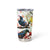 New Zealand Pohutukawa Tui Bird Tumbler Cup Kowhai Version