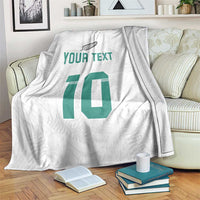 Custom New Zealand Football Blanket Go All Silver Ferns - Towards World Cup 2026