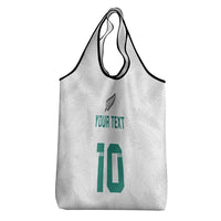 Custom New Zealand Football Grocery Bag Go All Silver Ferns - Towards World Cup 2026