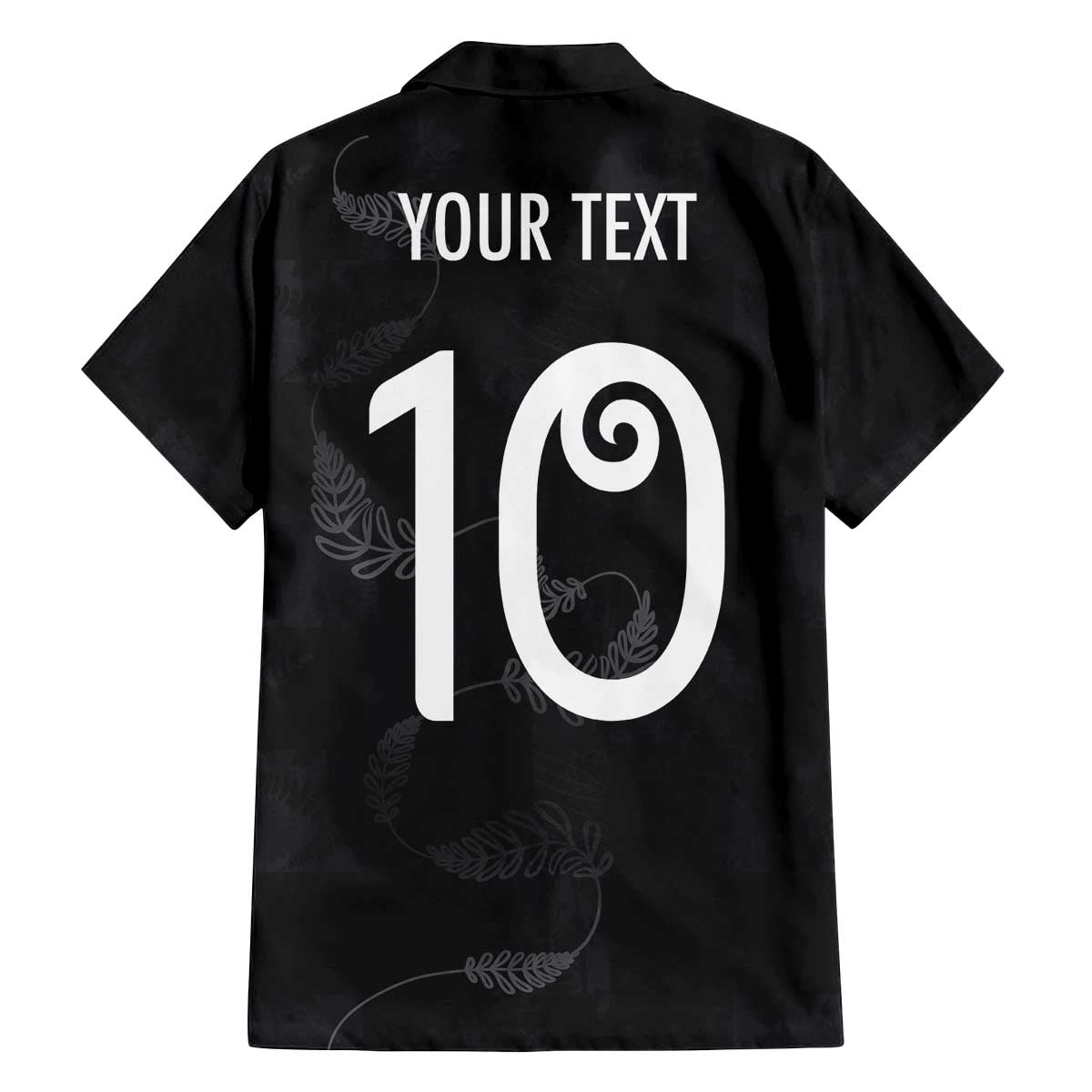 Custom New Zealand Rugby Family Matching Off The Shoulder Long Sleeve Dress and Hawaiian Shirt All Silver Ferns Blacks