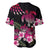 Hawaiian Hibiscus Turtle and Tropical Flower Baseball Jersey Sweet Vibe