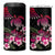 Hawaiian Hibiscus Turtle and Tropical Flower 4 in 1 Can Cooler Tumbler Sweet Vibe
