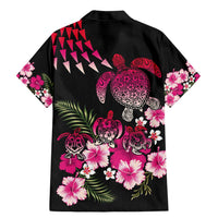 Hawaiian Hibiscus Turtle and Tropical Flower Family Matching Mermaid Dress and Hawaiian Shirt Sweet Vibe