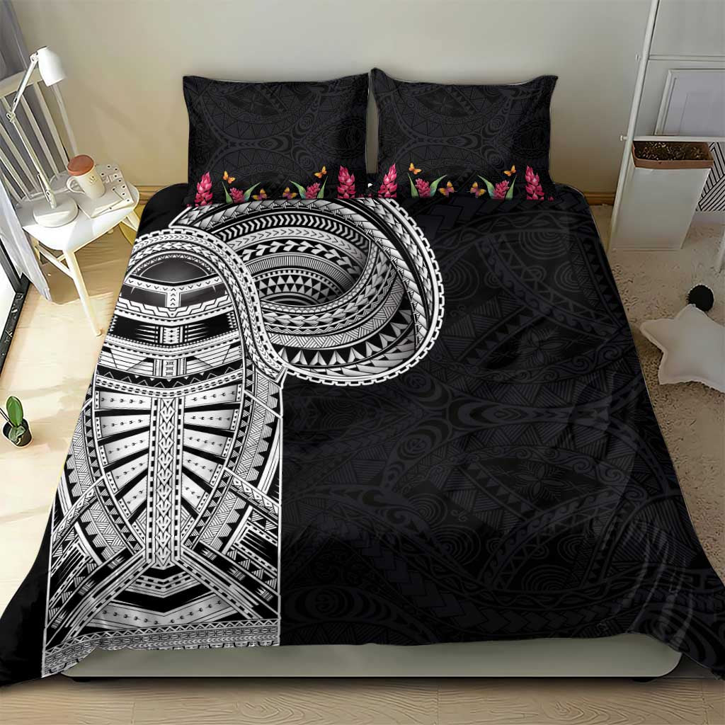 Samoan Art Tattoo Polynesian Pattern Bedding Set