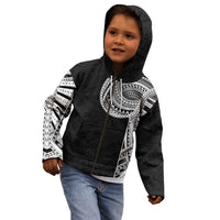 Samoan Art Tattoo Polynesian Pattern Kid Hoodie