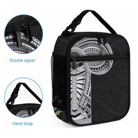 Samoan Art Tattoo Polynesian Pattern Lunch Bag