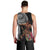 Samoan Warrior Art Tattoo Men Tank Top Polynesian Pattern and Teuila