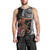 Samoan Warrior Art Tattoo Men Tank Top Polynesian Pattern and Teuila