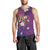 Hawaiian Octopus Tattoo and Frangipani Men Tank Top