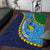 Malampa Fiji Day Area Rug National Symbols with Tapa Tribal and Polynesian Tattoo