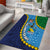 Malampa Fiji Day Area Rug National Symbols with Tapa Tribal and Polynesian Tattoo