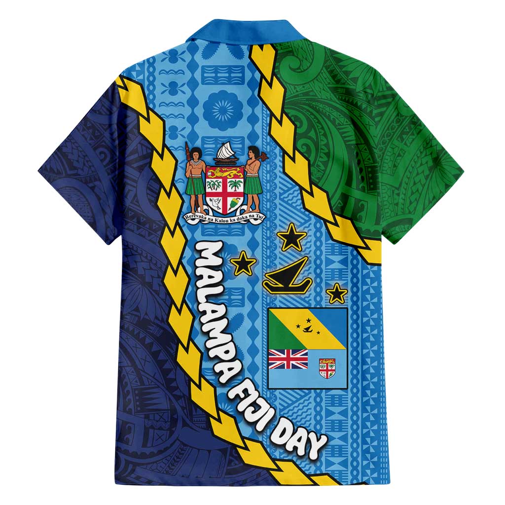 Malampa Fiji Day Family Matching Long Sleeve Bodycon Dress and Hawaiian Shirt National Symbols with Tapa Tribal and Polynesian Tattoo