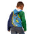 Malampa Fiji Day Kid Hoodie National Symbols with Tapa Tribal and Polynesian Tattoo