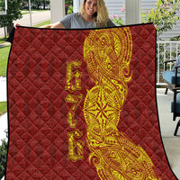 Tonga 676 Ngatu Tribal Tattoo Quilt