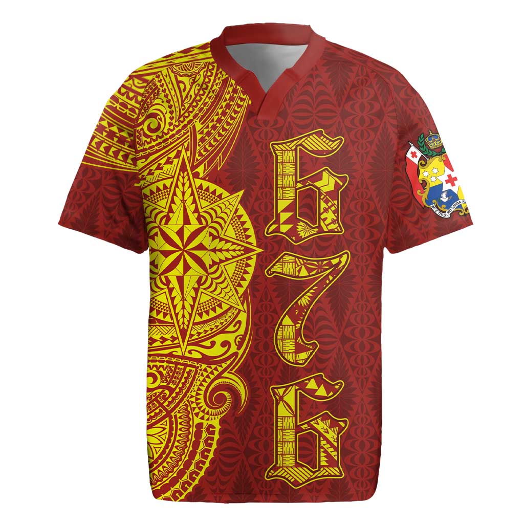 Tonga 676 Ngatu Tribal Tattoo Rugby Jersey