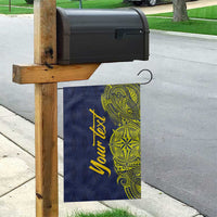 Personalised Tokelau Classic Ngatu Motifs Garden Flag