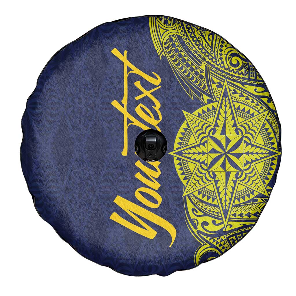 Personalised Tokelau Classic Ngatu Motifs Spare Tire Cover