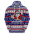 Custom American Samoa Christmas Hoodie Samoan Coat of Arms and Cool Santa Ornament Style LT03 - Polynesian Pride