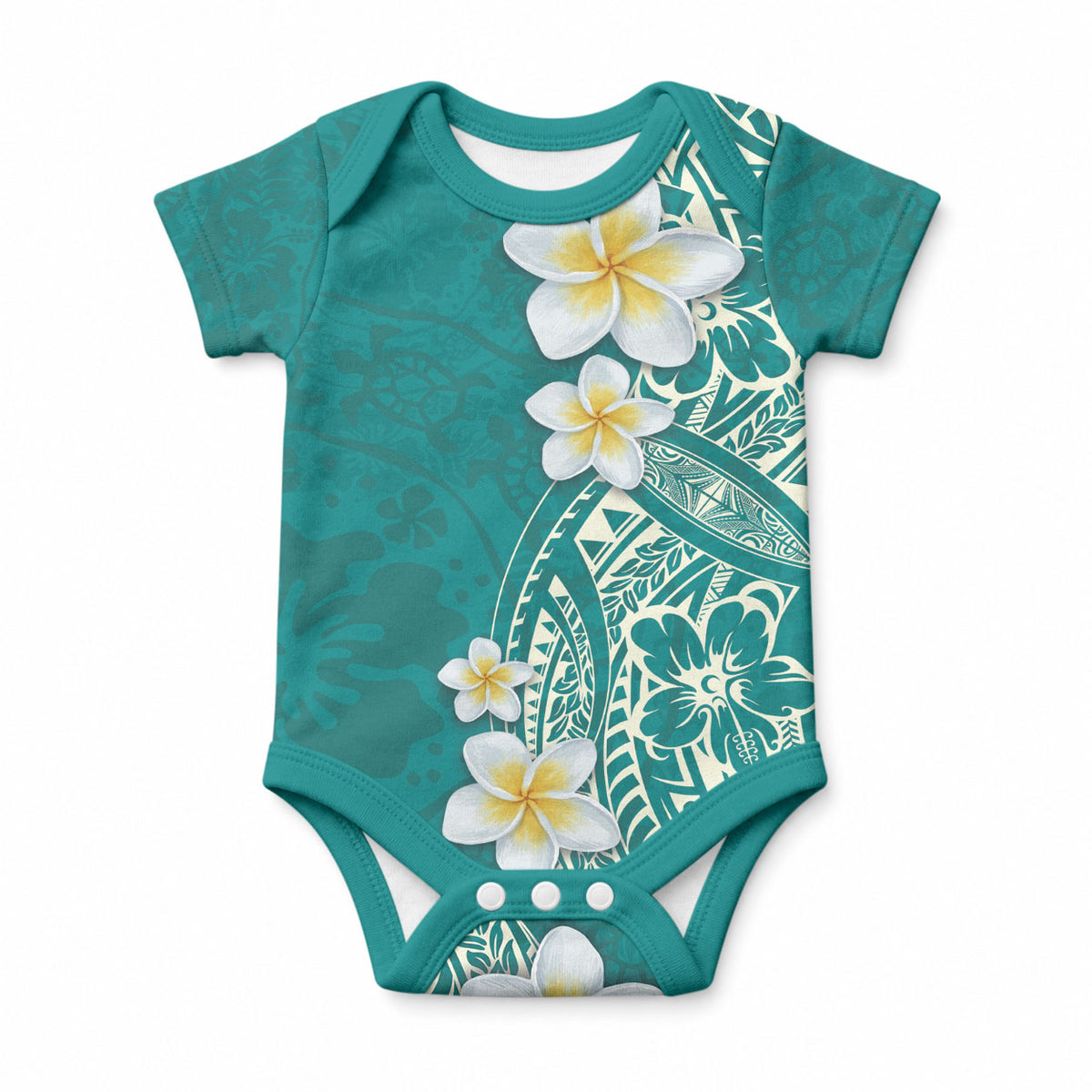 Plumeria Baby Onesie