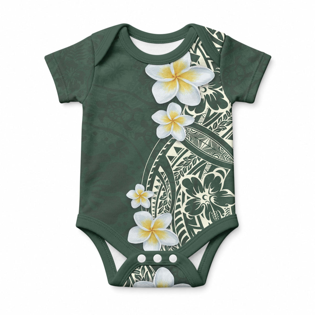 Plumeria Baby Onesie