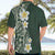 Plumeria Hawaiian Shirt Polynesian Tribal Frangipani Green