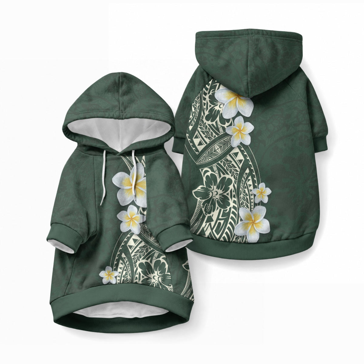 Plumeria Pet Hoodie