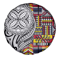 Niue Hiapo and Maori Decoration Tattoos Spare Tire Cover LT03 - Polynesian Pride