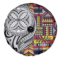 Niue Hiapo and Maori Decoration Tattoos Spare Tire Cover LT03 - Polynesian Pride
