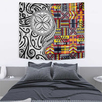Niue Hiapo and Maori Decoration Tattoos Tapestry LT03 - Polynesian Pride
