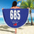 Toa Samoa Rugby Beach Blanket Six Eight Five to The World